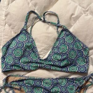Faherty Bikini top M bottoms L
